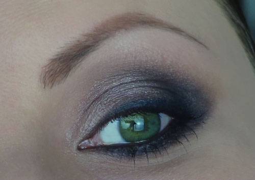 smoky eyes marrone e nero