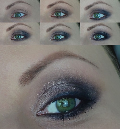 trucco smoky eyes marrone tutorial