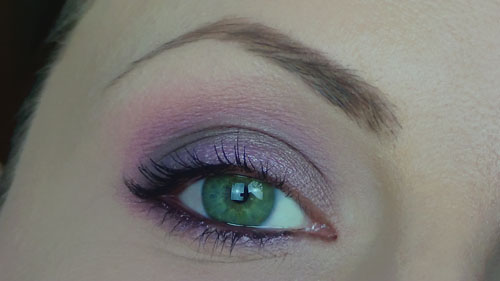 trucco marrone e rosa