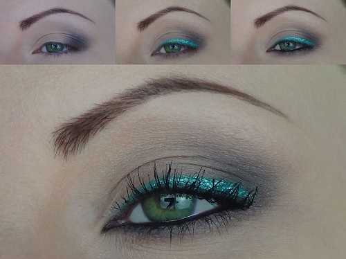 trucco cerimonia turchese tutorial