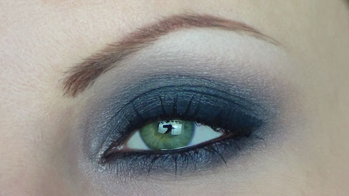 trucco occhi smokeye eyes nero